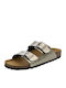 Women's Flat Sandals Anatomic Metal Antracite