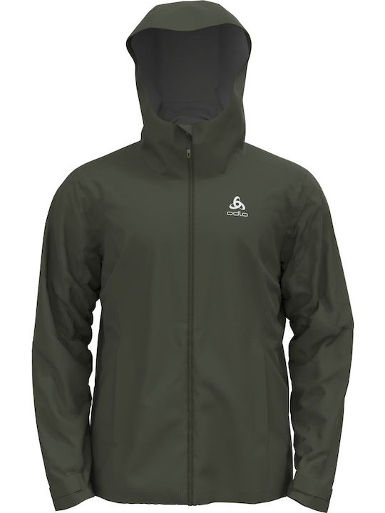 Odlo Aegis Men’s Jackets Hardshell Khaki
