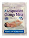 Natural Care Disposable Waterproof Changing Pads White 60x60cm. 3pcs