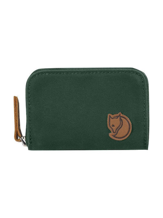 Fjallraven Zip Piele Portofel bărbați Verde