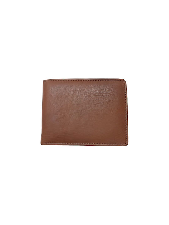 Dino Rossi Men's Leather Wallet Orange