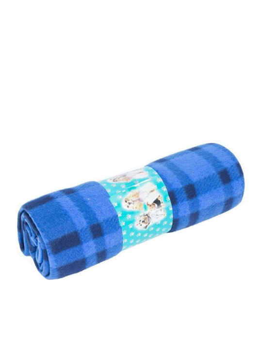 Nunbell Pet Κουβέρτα Σκύλου Μπλε 90x70εκ.