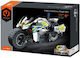 Qihui Mechanical Master - Pull Back Police Motorbike Modeling Figure Motorbike 193 Pieces 19x9x7cm.