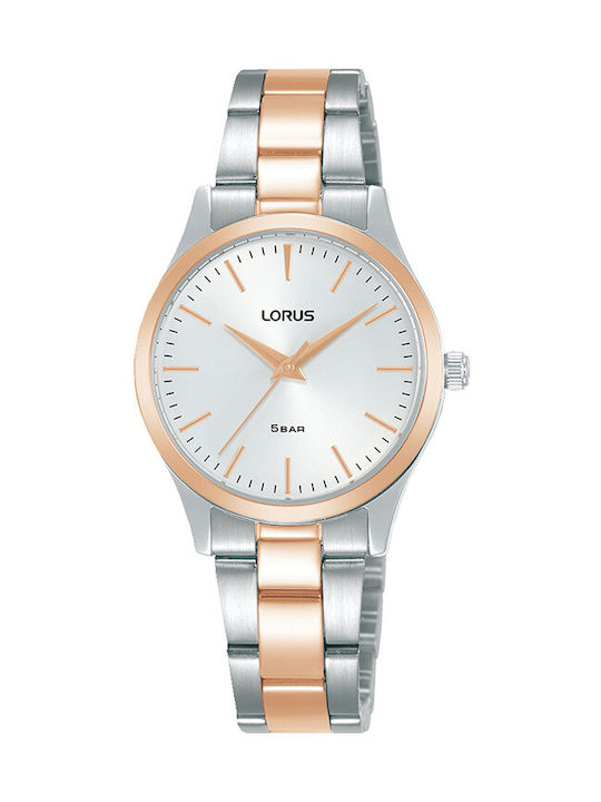 Lorus Watch with Silver Metal Bracelet