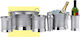Ready Σαμπανιέρα Inox με Διαστάσεις 22x45cm