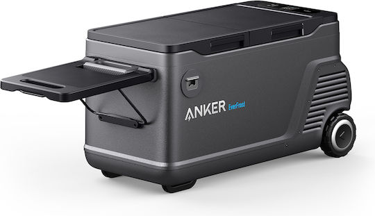 Anker EverFrost Dual-Zone Powered Cooler Portable Fridge 53L Solar Black