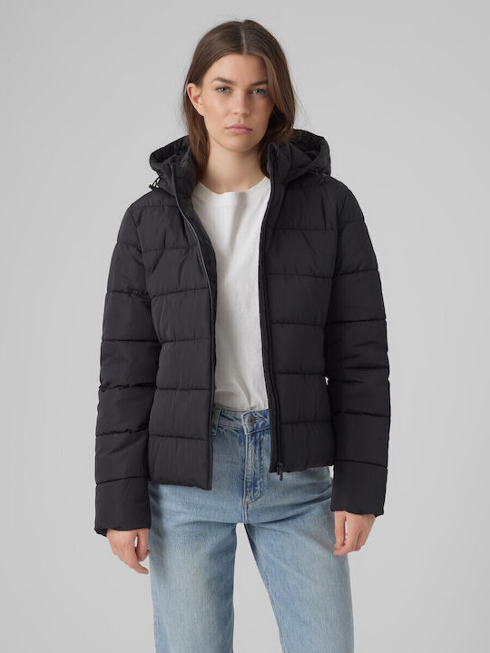 Vero Moda Κοντό Γυναικείο Puffer Μπουφάν για Χε...
