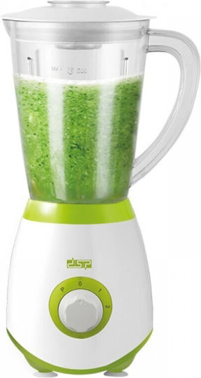 DSP KJ2002 Blender Cu Cană Din Plastic 1,5 L Putere 350W Verde