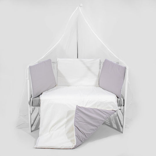 Just Baby Set Pentru Patut Gri 3buc piese