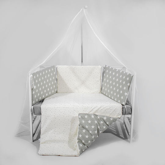 Just Baby Set Pentru Patut Gri 3buc piese