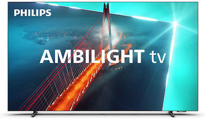 Philips Smart Τηλεόραση 48" 4K UHD OLED 48OLED718/12 Ambilight HDR (2023)