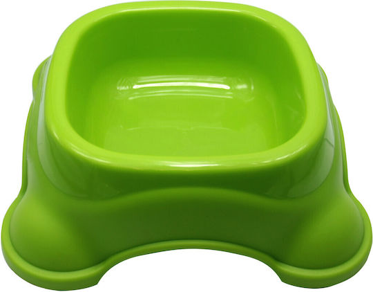Nunbell Pet Пластмасова Купа За Храна И Вода За Куче 17.8см