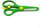 Scissors for Crafts 5cm with Metallic Blade Green 1pcs