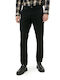 Trousers Chino Elastic in Regular Fit Black