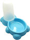 Nunbell Pet NUNBELL Automatic Bowl Food & Water for Dog & Cat 1lt in Blue Color