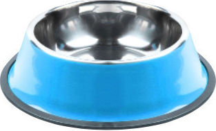 Nunbell Pet Bol De Mâncare Din Oțel Inoxidabil Pentru Câine & Pisică 15cm