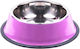 Nunbell Pet Ανοξείδωτο Μπολ Φαγητού για Σκύλο & Γάτα 34cm σε Μωβ Χρώμα