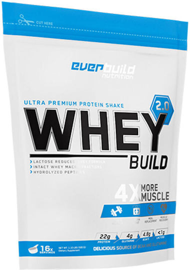 Everbuild Nutriton Whey Build 2.0 Протеин Суроватъчен с Вкус Cookies & Cream 500гр