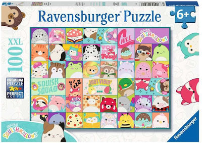 Kids Puzzle Squishmallows for 6++ Years 100pcs Ravensburger