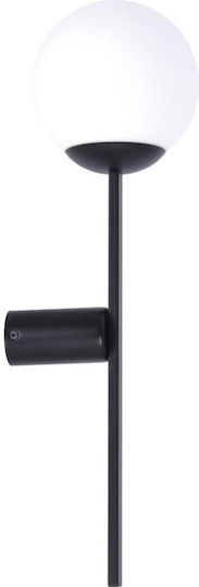 Zuma Line Orbit Lumină de Perete cu Soclu E27 Negru 16x55cm