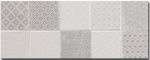 Κολοσσός Wall Interior Matte Ceramic Tile 50x20cm Gray