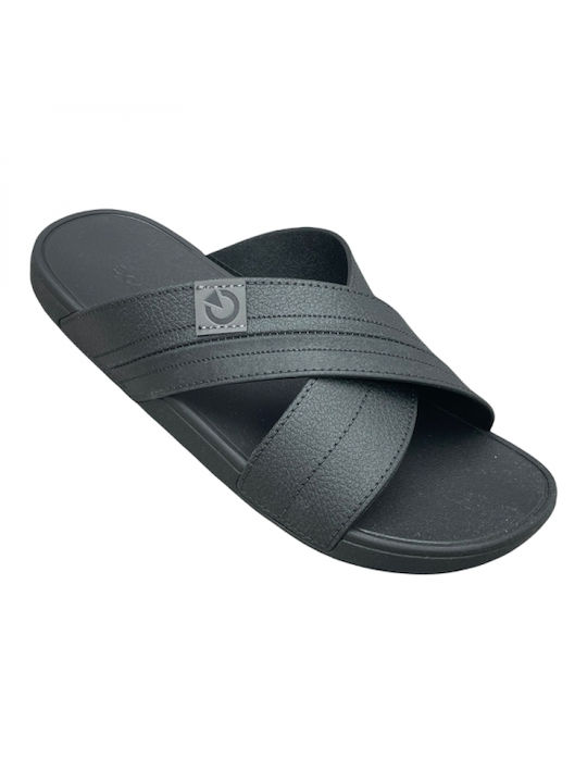 Cartago DAKAR Herren-Sandalen Schwarz