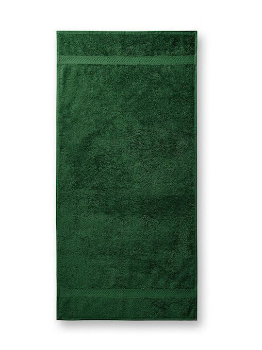 Malfini Pânză de față Terry 50x100cm. Verde