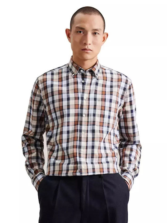 Long-sleeved Shirt Checked Multicolour
