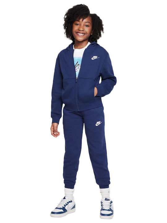 Nike Kids Sweatpants Set Blue 2pcs Sportswear Club FD3114-410