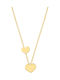 Ekan with design Heart from Gold 14K with Diamond