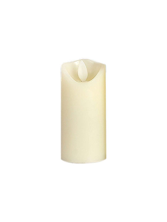 V-TAC Διακοσμητικό Φωτιστικό Κερί LED σε Λευκό Χρώμα
