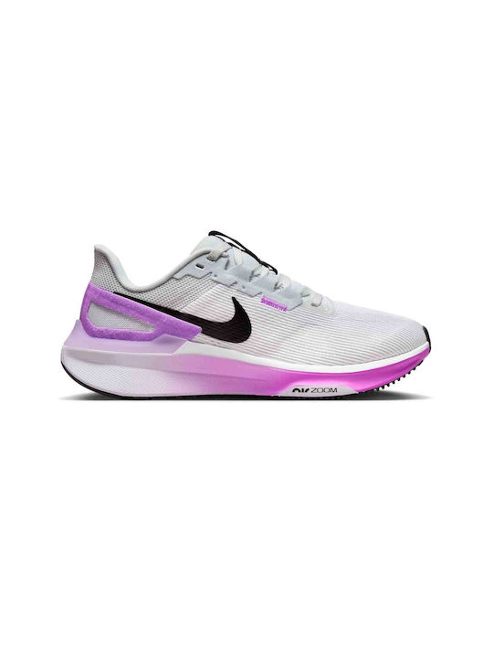 Air Zoom Structure 25 Γυναικεία Αθλητικά Παπούτσια Running Γκρι