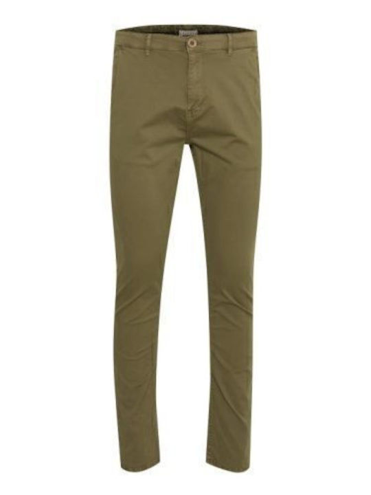 Trousers Chino Elastic Olive Green