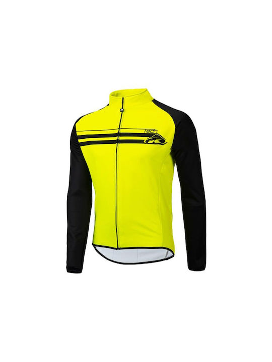 Kenny Men's Long Sleeve Cycling Jersey Mountain Bike Yellow