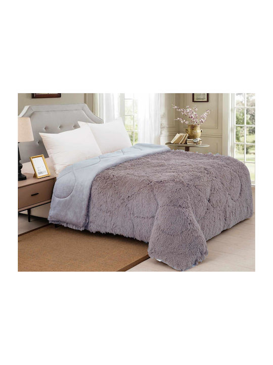 Linea Home Husă de pătură Single 160x210cm Hair...