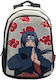 TOYBAGS Naruto Shippuden Sasuke Uchiha Σχολική Τσάντα Πλάτης Δημοτικού Πολύχρωμη