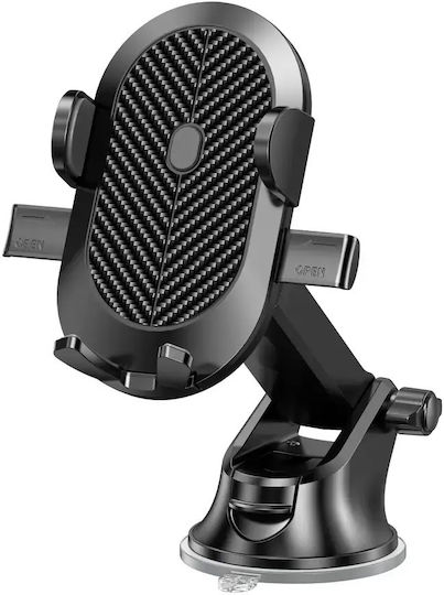 Jellico Car Mobile Mount with Adjustable Hooks Black