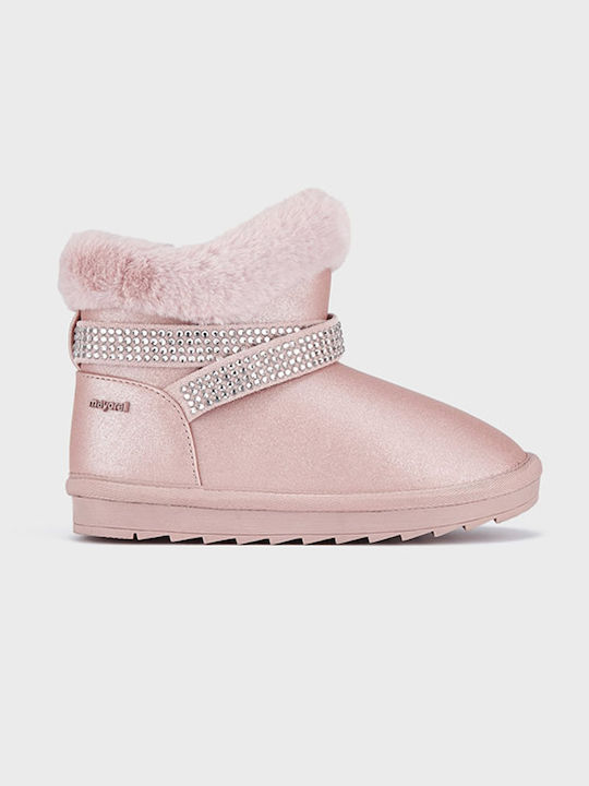 Mayoral Kids Boots Pink