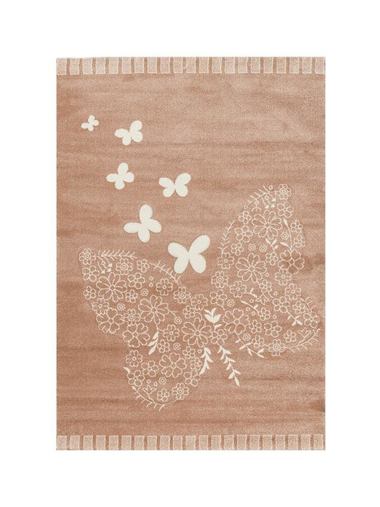 Newplan Confetti 1169 Παιδικό Χαλί Πεταλούδες Μπεζ 160x230cm 5-21-BNT-1169L51