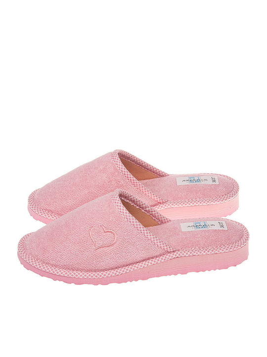 Amaryllis Slippers Зимни Дамски Чехли Розов