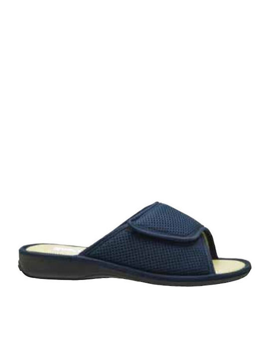 Anatomische Damen Hausschuhe Blau