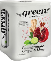 Green Mocktails Granatapfel & Ingwer & Limette 4x330ml