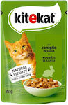 Kitekat Φακελάκι Wet Food for Adult Cats In Pouch with Rabbit 1pc 85gr