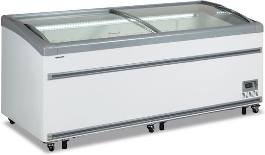 Klimaitalia Self Service Freezer Cabinet with 2 Sliding Doors 912lt L210.6xW87xH92.5cm