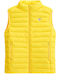 Kids' Quilted Jacket Sleeveless Short Yellow Core