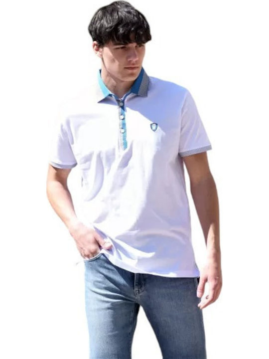 Polo Short Sleeve Blouse White