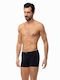 Herren Boxershorts Schwarz 1Packung