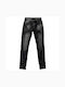 Men's Jeans Pants Elastic with Slim Fit Black