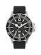 Timex Harborside Watch Battery with Black Fabric Strap