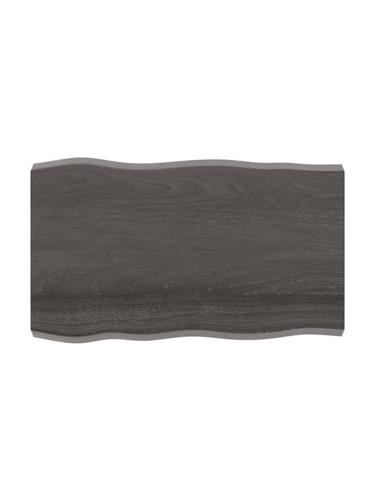 vidaXL Suprafața Mesei din Lemn Masiv 100x60x6cm 364021